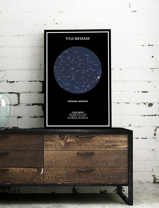 The Night Sky Star Map Gift